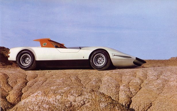 1968 Alfa Romeo P33 Roadster Zapomniane Koncepty