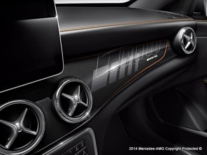 Mercedes CLA 45 AMG Shooting Brake OrangeArt Edition