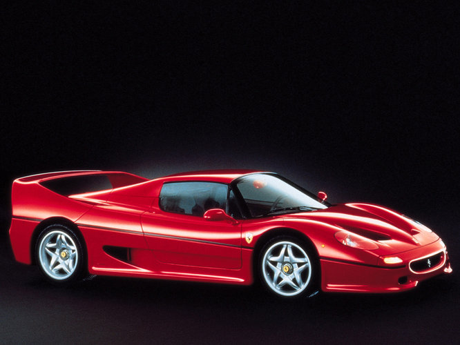 Ferrari F50 (1995) z wyścigowym rodowodem [lekcja