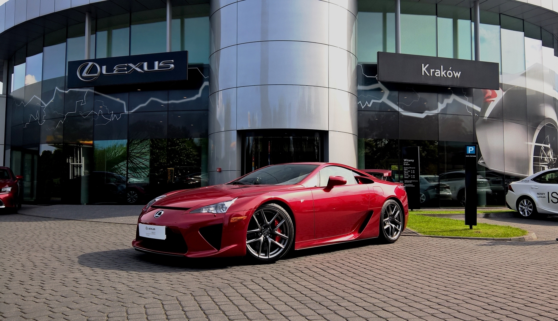 LEXUS　LFA Tajemniczy Lexus LFA testowany na Nürburgring