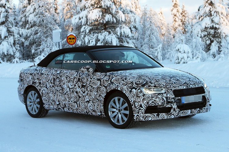 Nowe Audi S3 Cabriolet wyszpiegowane po raz pierwszy