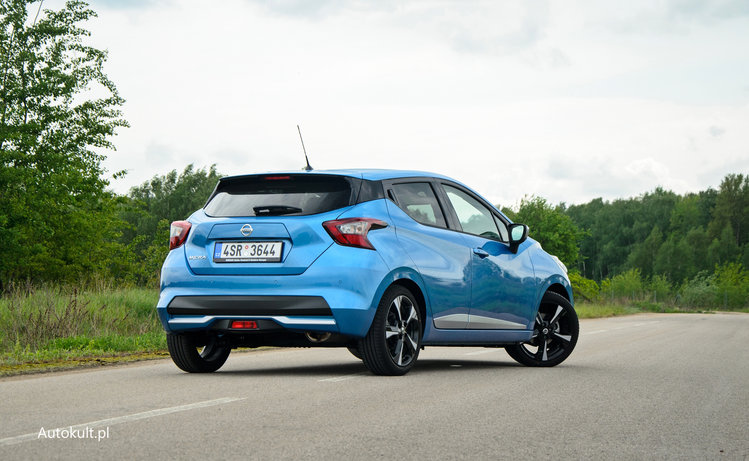 Nissan Micra IGT 100 XTRONIC (2019) test, opinia