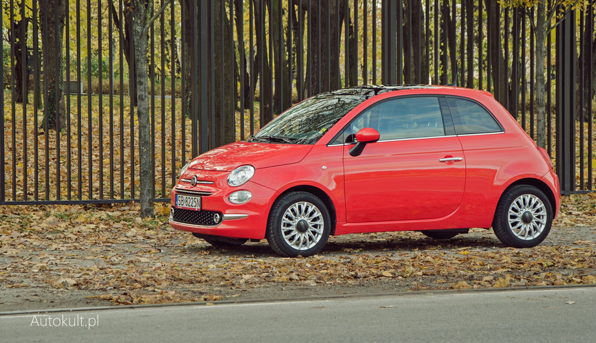 Nowy Fiat 500 Lounge 1.2 test, opinia, spalanie, cena