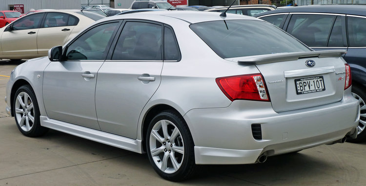 Subaru Impreza 3 generacji dane techniczne, spalanie
