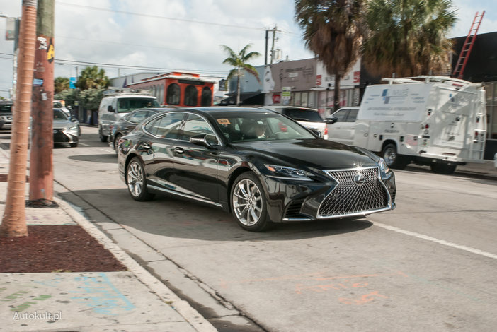 Lexus LS500 w Miami test, opinia, wrażenia, dane