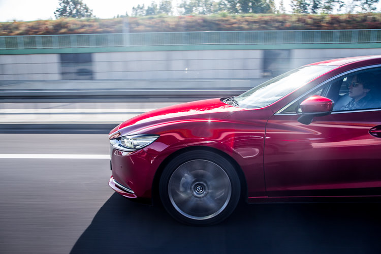 Benzynowa Mazda 6 test w trasie Autokult.pl
