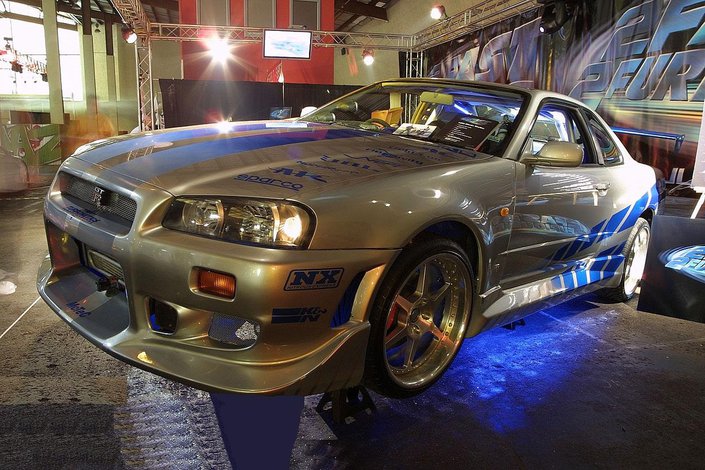 Najlepsze auta z Szybkich i wściekłych Nissan Skyline GT