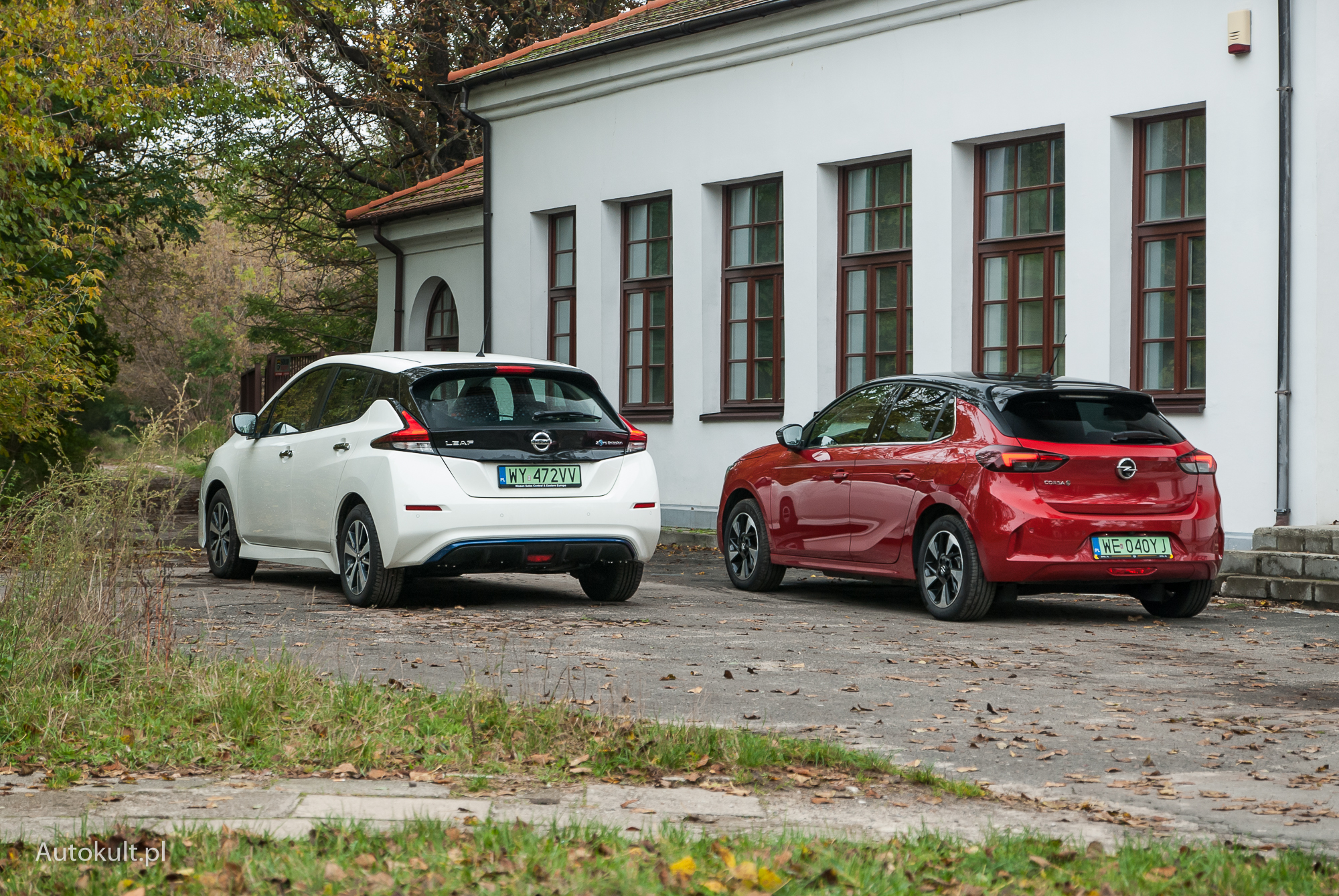 nissan leaf vs opel corsa e