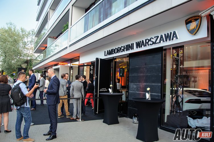 Otwarcie salonu Lamborghini w Warszawie i polska premiera ...