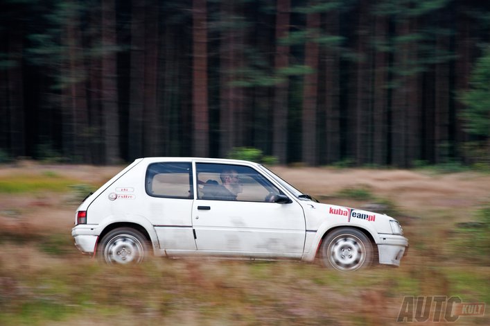 Peugeot 205 1,9 Rallye i właściciele, czyli Kubat Rally