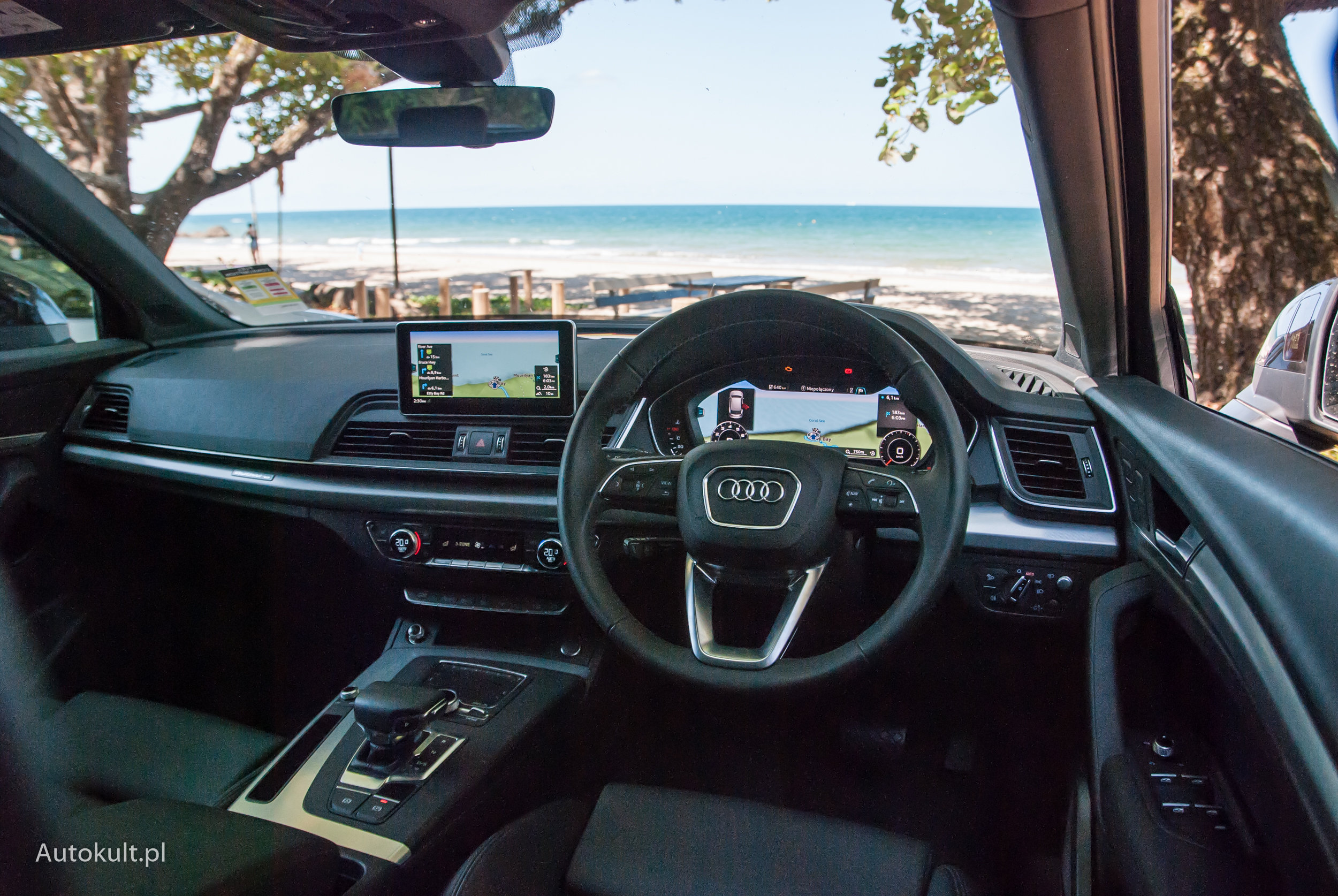 Test Audi Q5 w Australii spalanie, zdjęcia, quattro
