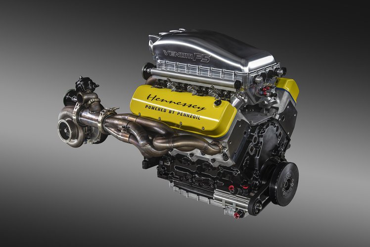 Mocny silnik Hennessey Venom F5 dane techniczne, zdjęcia