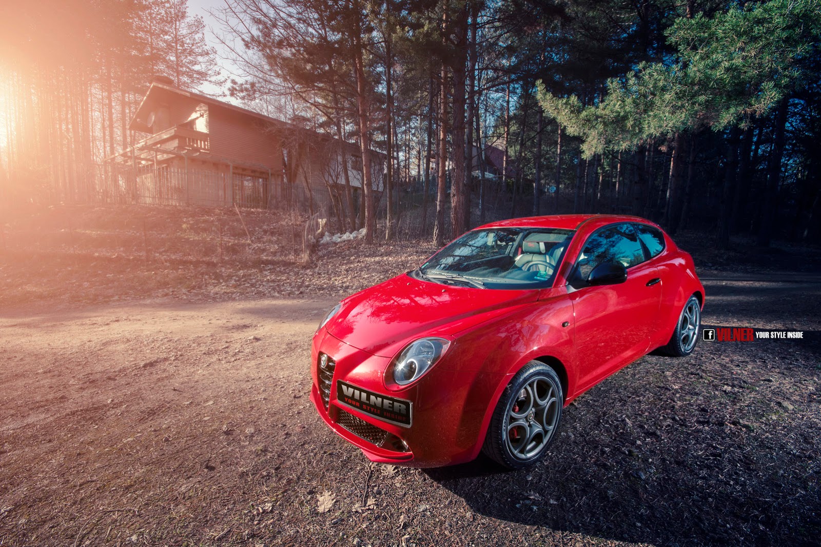 Alfa Romeo MiTo zmodyfikowana przez Vilnera