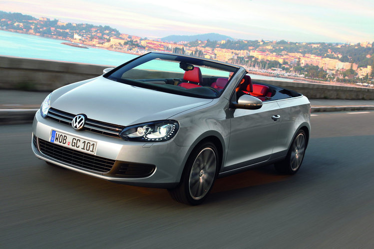 Volkswagen ujawnia szczegóły dotyczące Golfa VI Cabrio